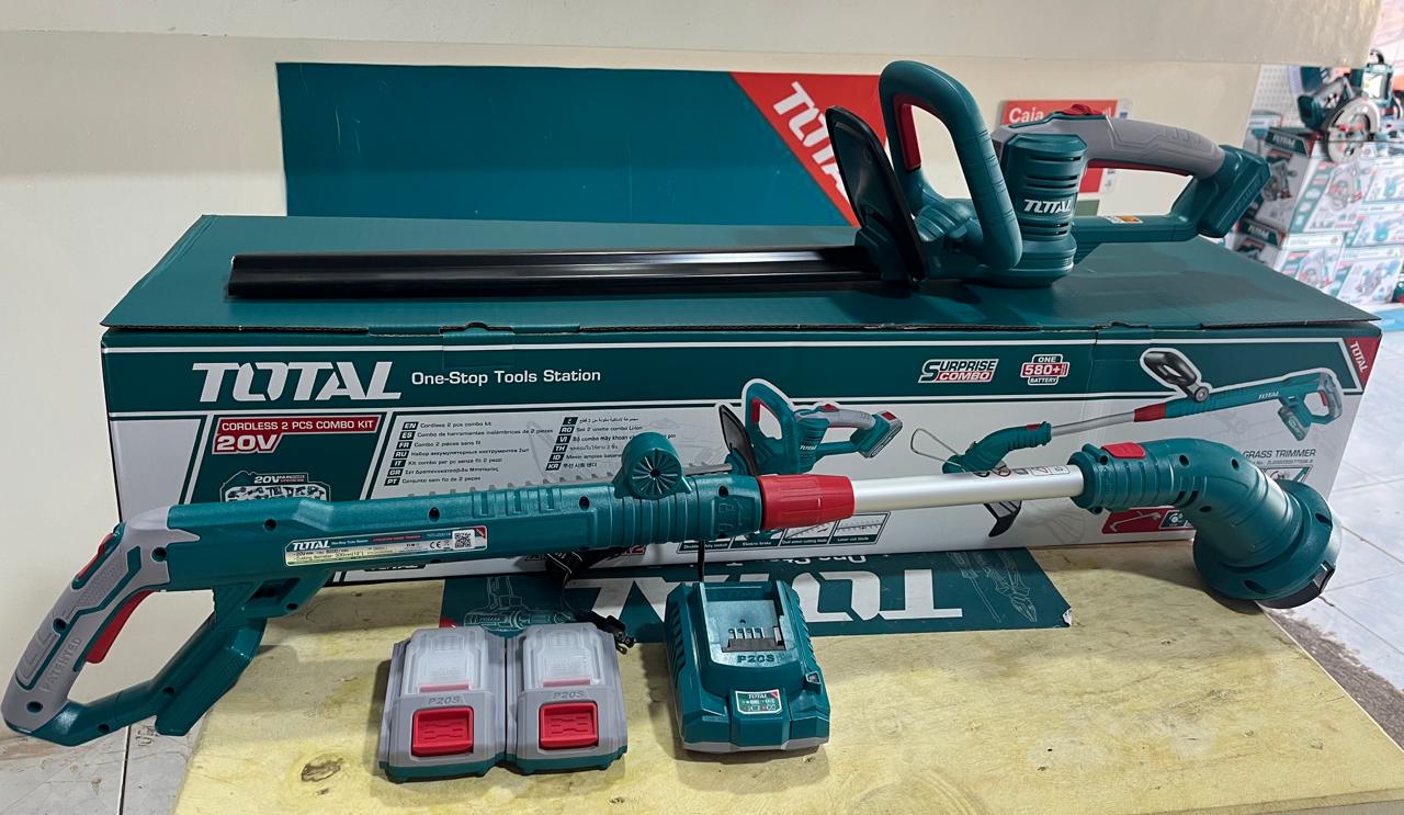 KIT DESBROZADORA Y CORTASETOS 20V UTOSLI240585